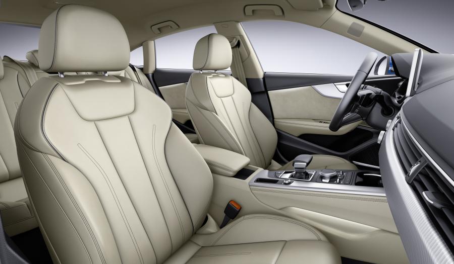 Интерьер Audi A5 Sportback g-tron S-Line 2016 года  (WW) (фото 9 из 39)